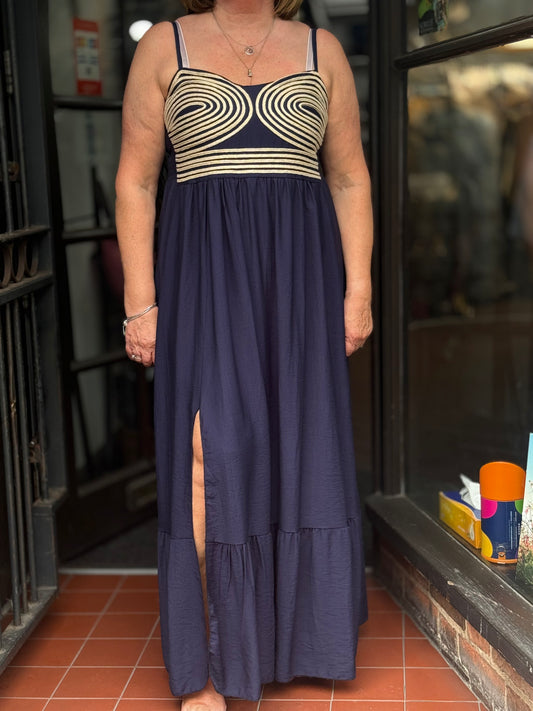 SANNA- BRAIDED DETEAIL MAXI DRESS -Fits 8-12/14 #ENDLESS-SUMMER