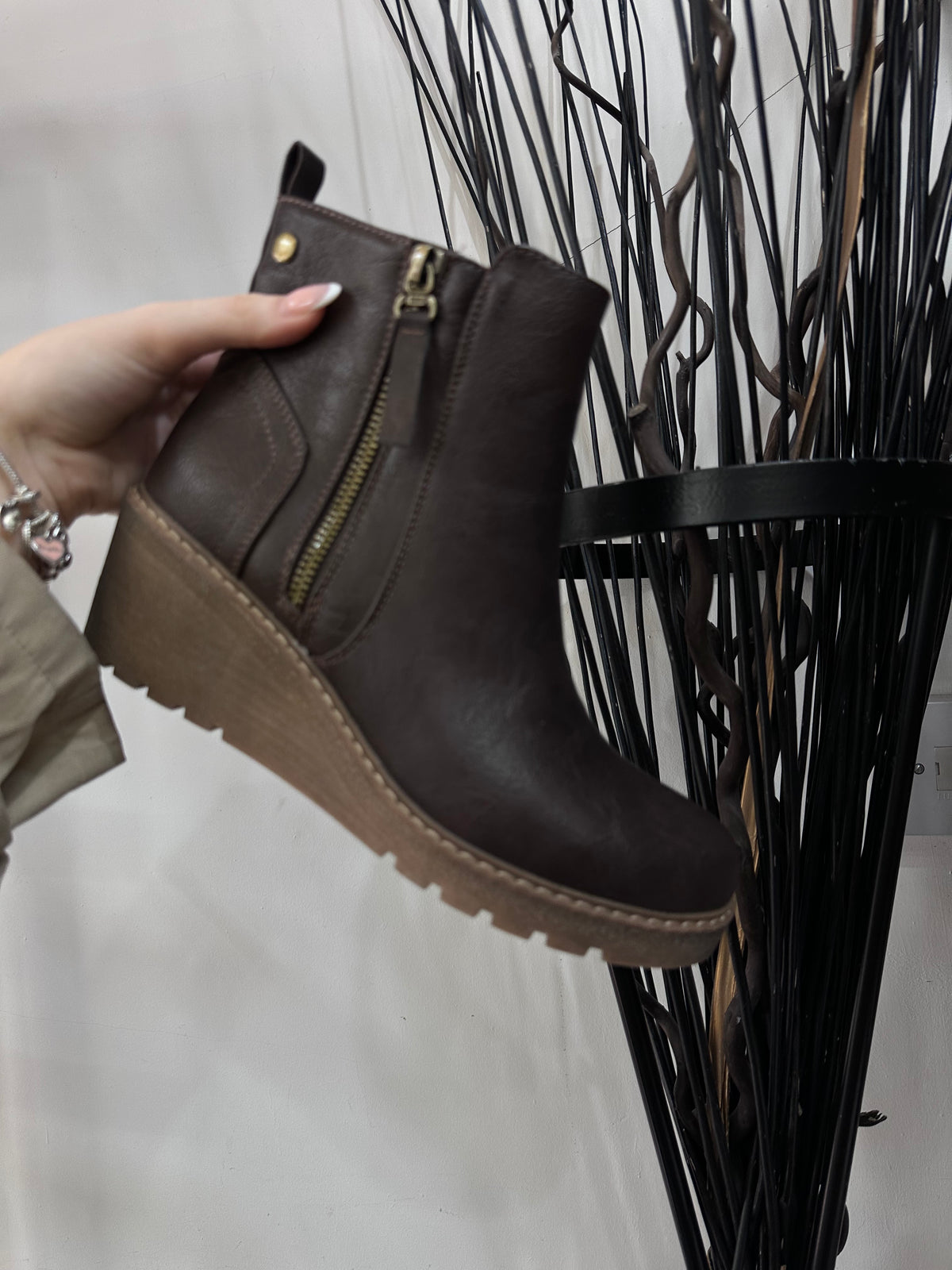ANTWERP-WEDGE ANKLE BOOT
