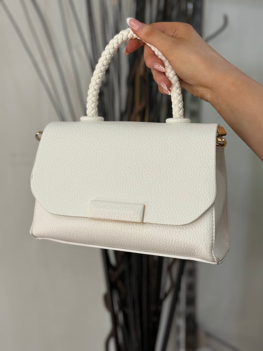 AMY- BRAIDED HANDLE BAG
