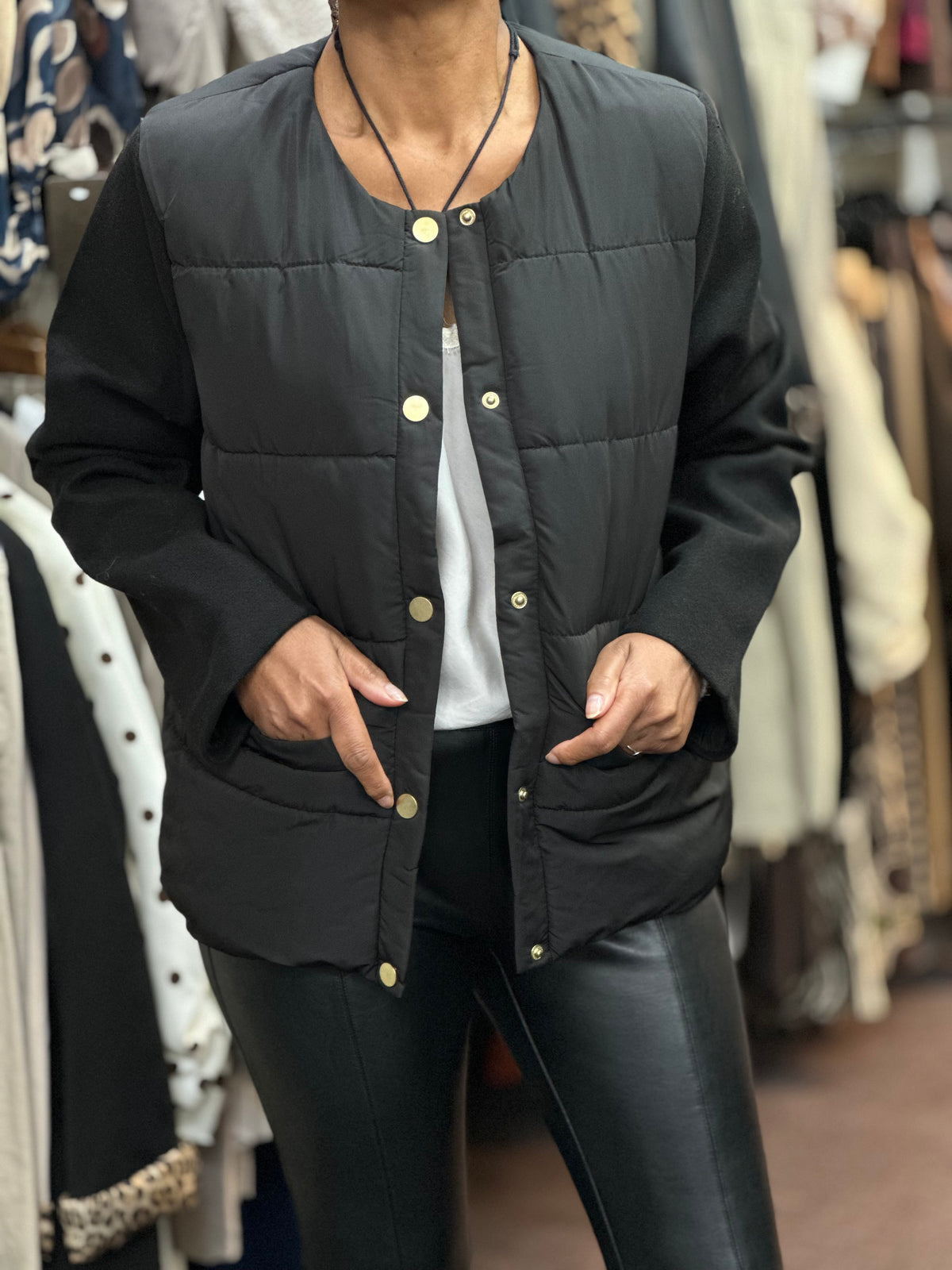 BYOUNG-BELLINI BLACK JACKET