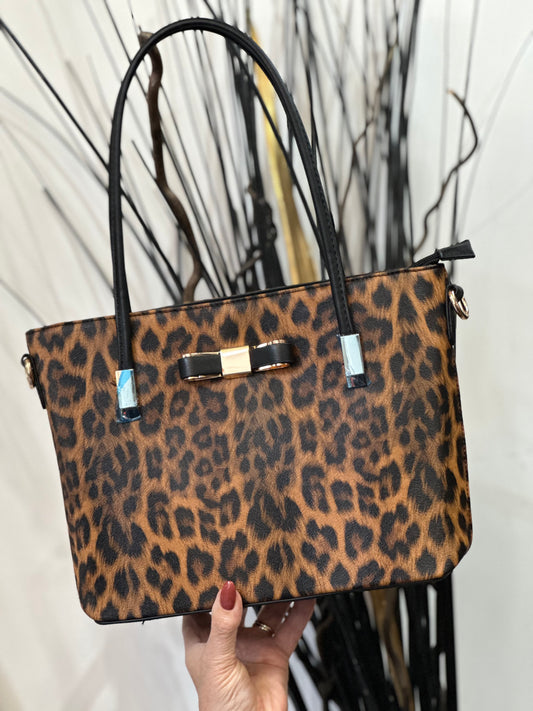 MIA- MINI ANIMAL BOW TOTE