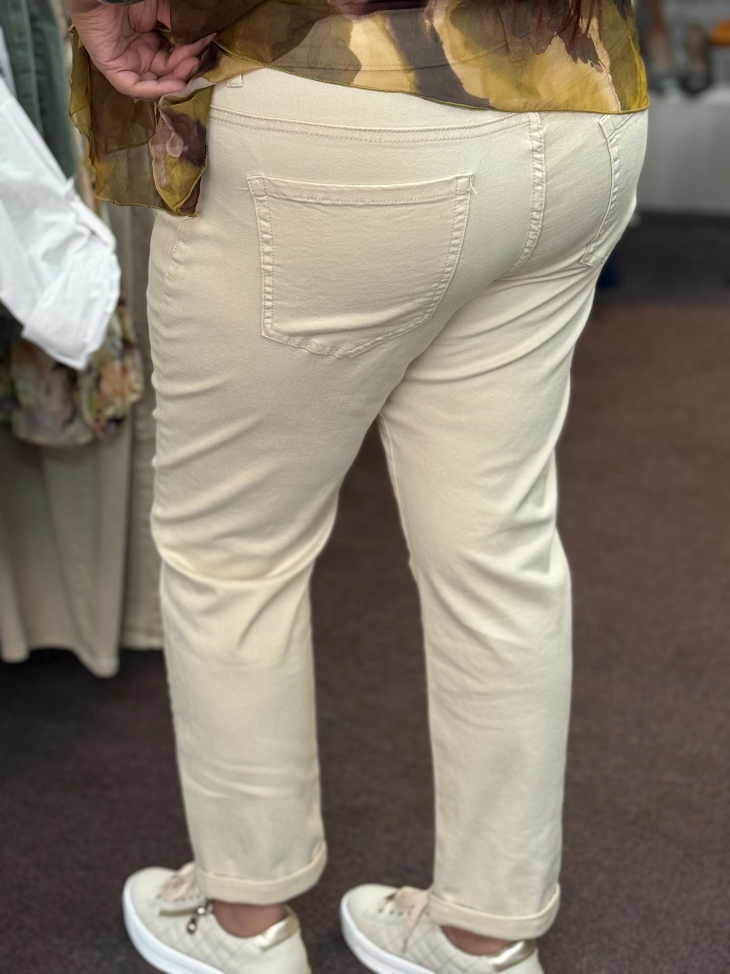 MADDIE-GSMCK COTTON MOM JEAN-BEIGE