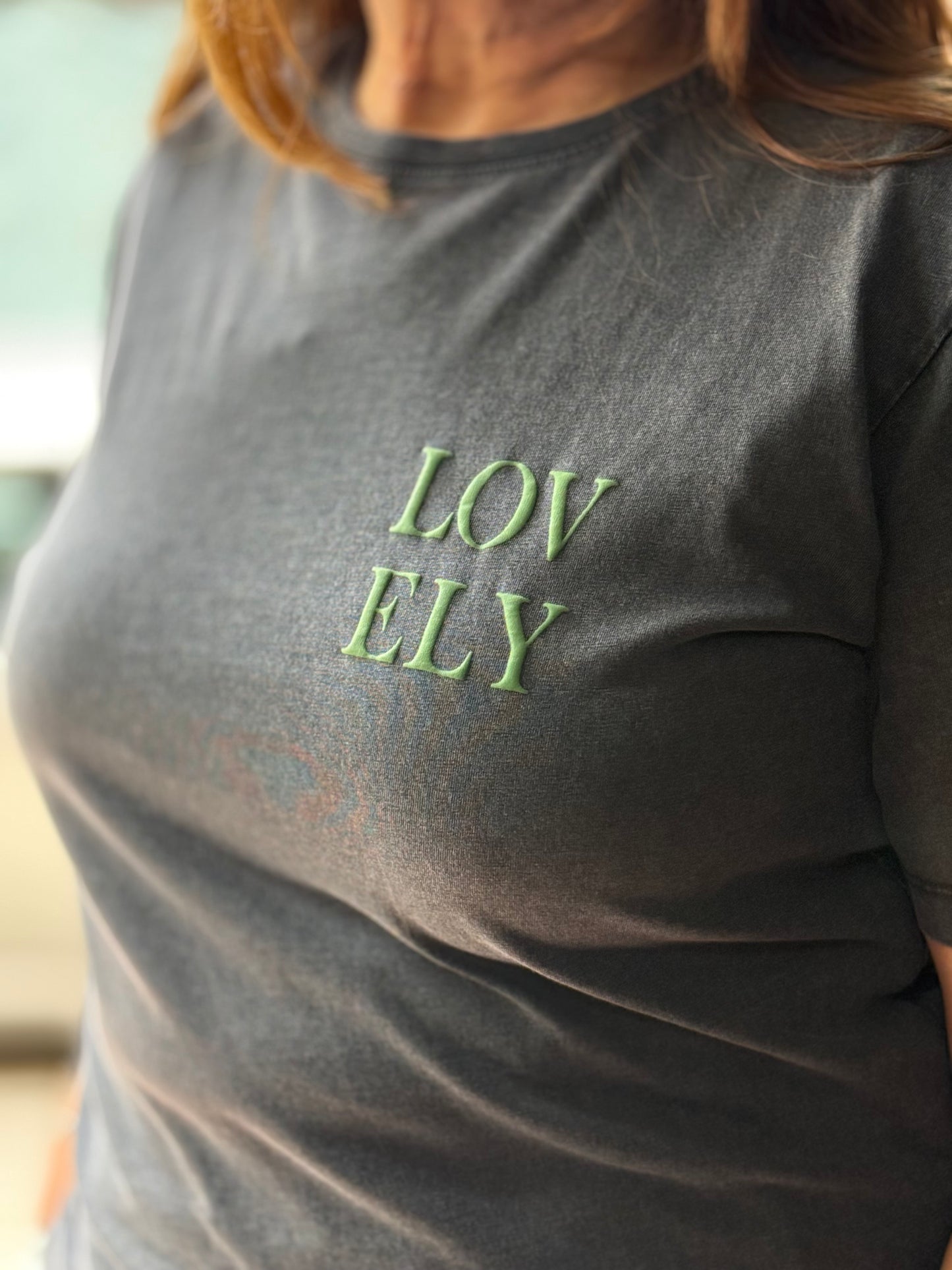 BYOUNG-SOLOKO ACID WASH LOVELY TEE