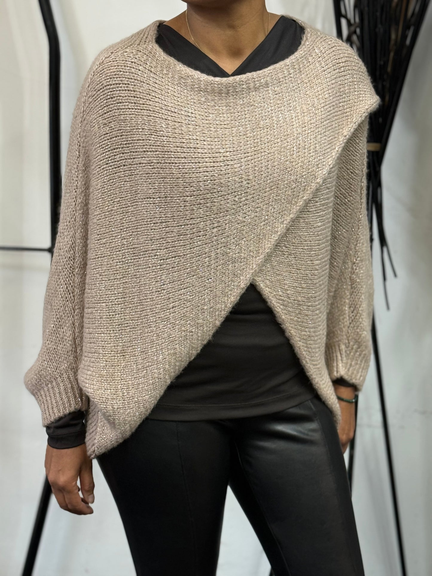 OAKLEY - LUREX CROSS OVER JUMPER-