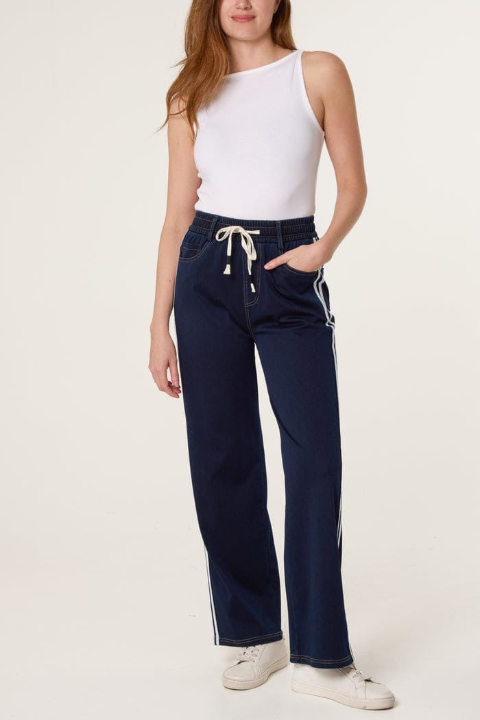 ELSIE- SIDE STRIPE D/LOOK TRS
