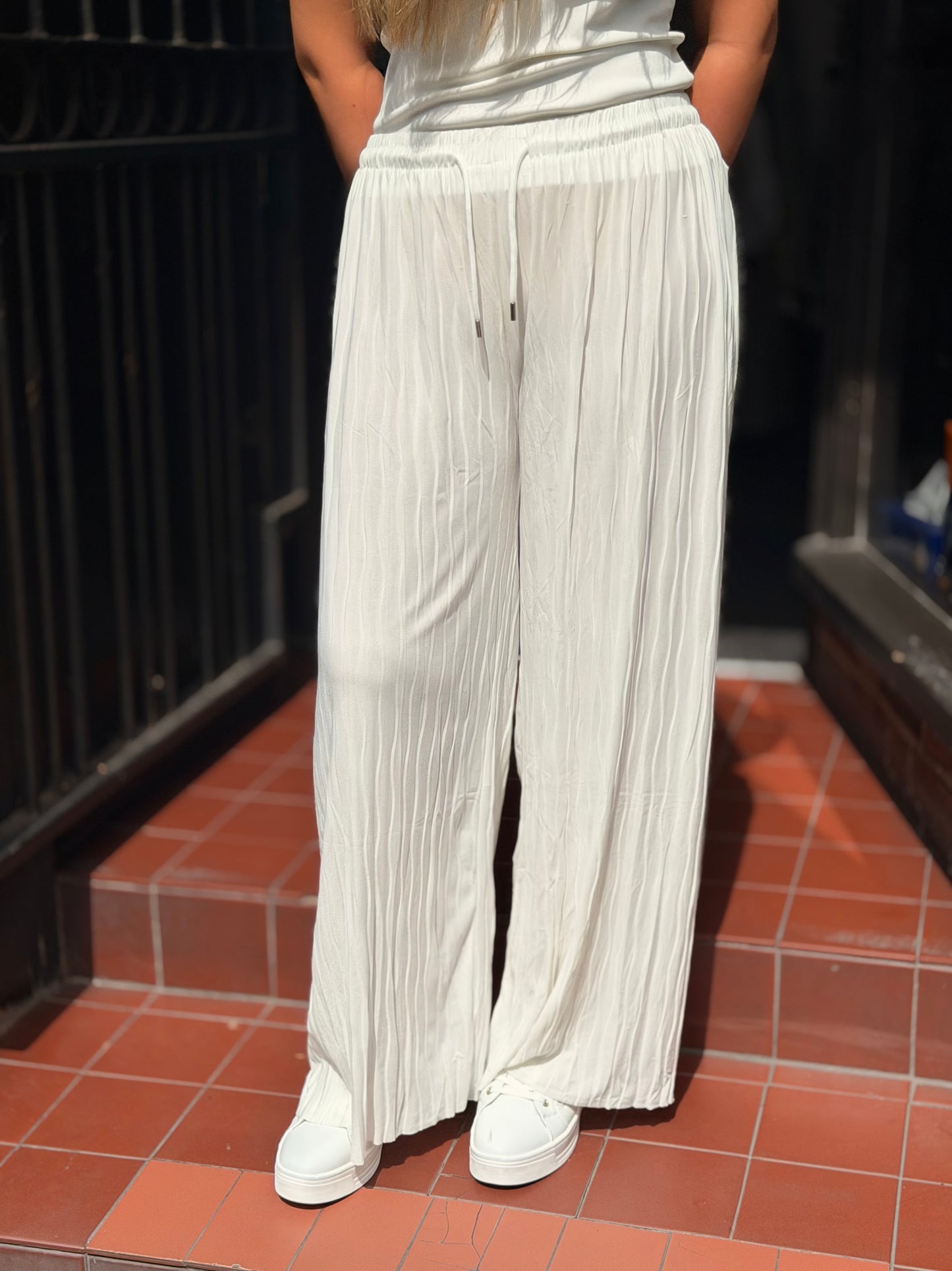 HAVANA- CRINKLE WAVE TROUSER
