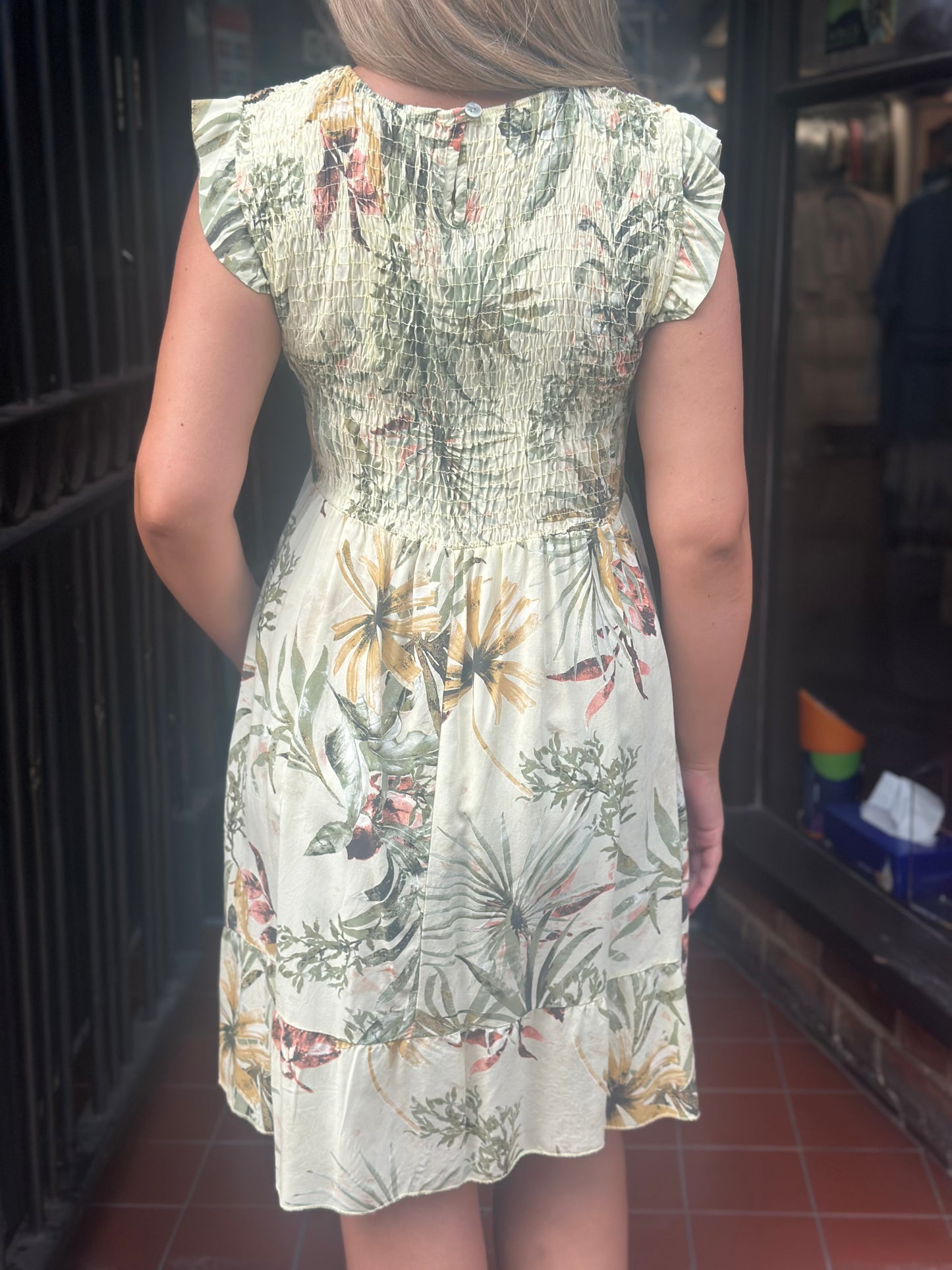 MIA- SHEARED TOP MIDAXI- FLORAL
