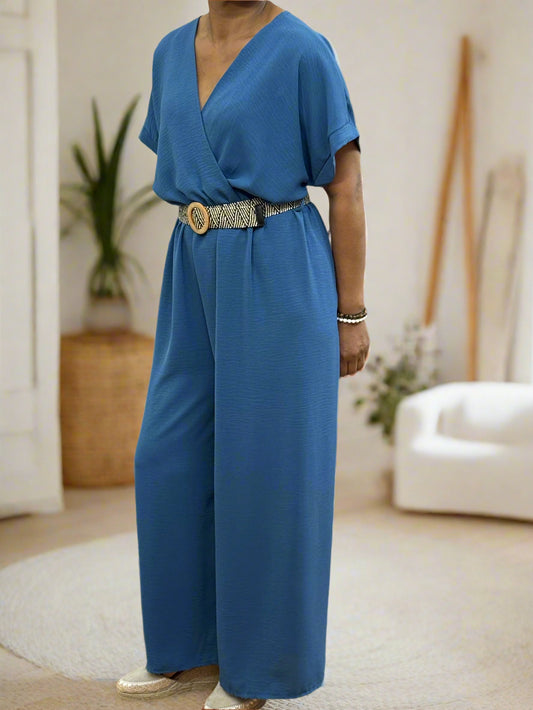 ST IVES-JANELLE BELTED JUMPSUIT