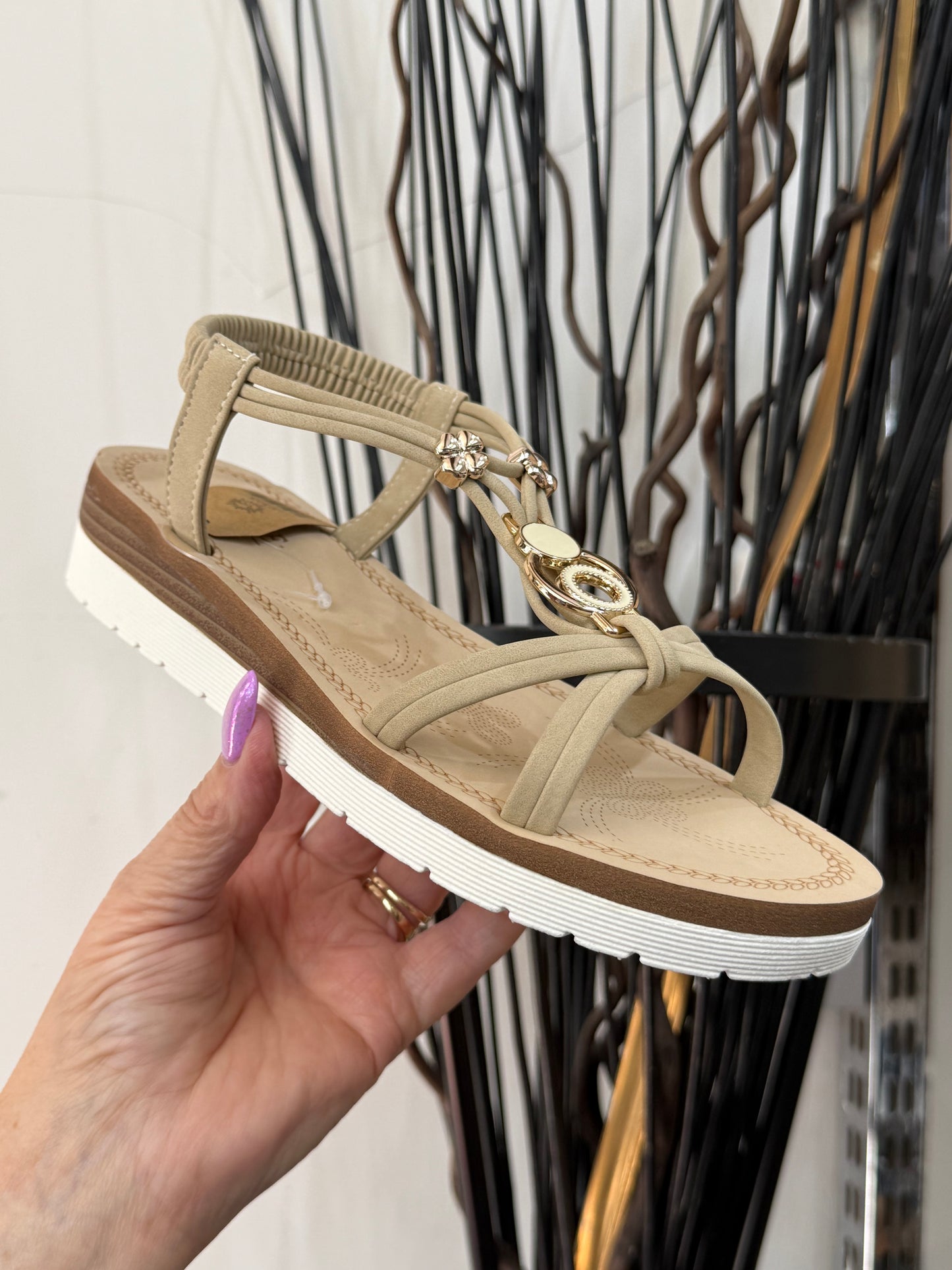 JO&JOE- ARTEMIS BEIGE SANDAL