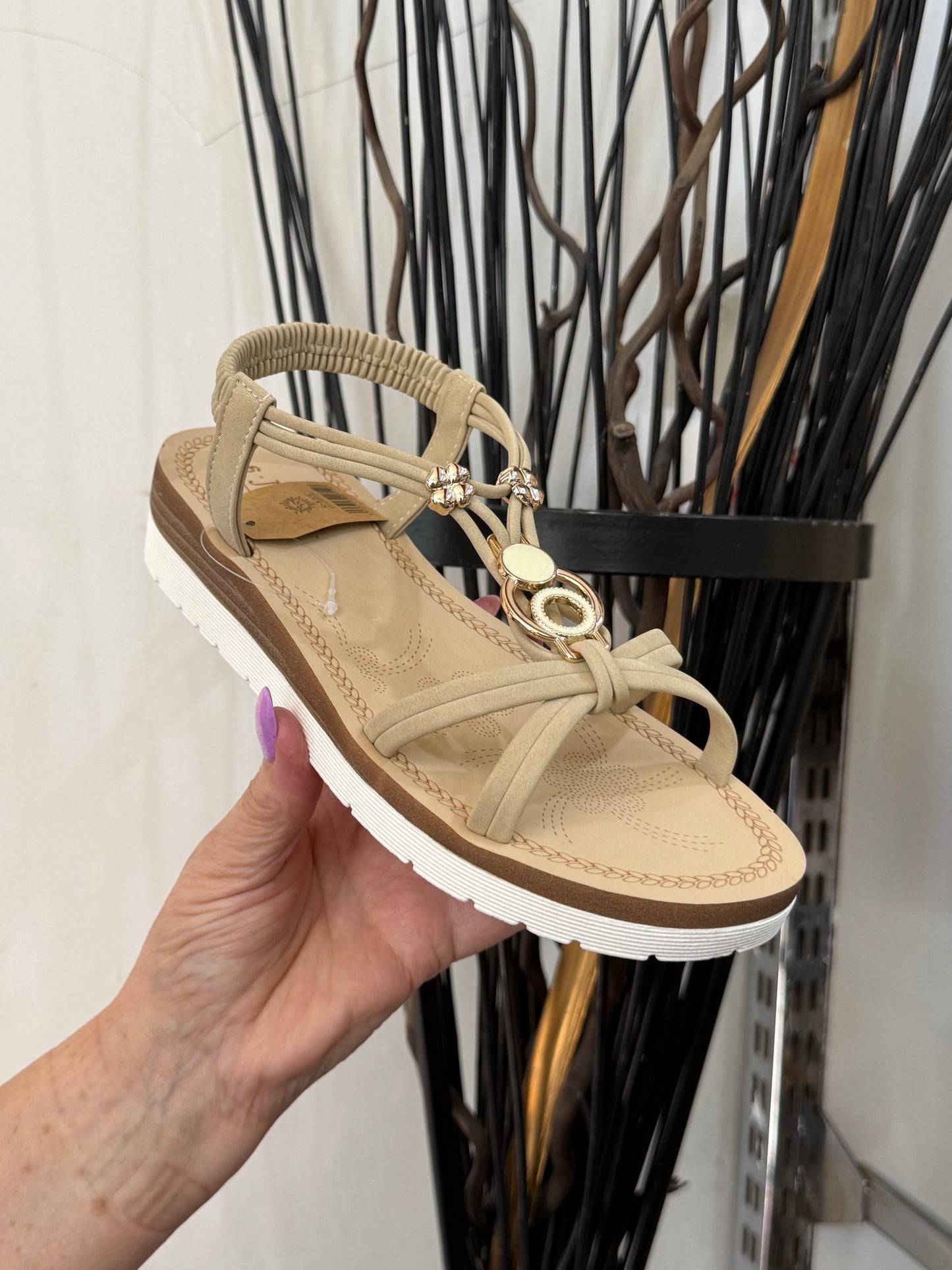JO&JOE- ARTEMIS BEIGE SANDAL