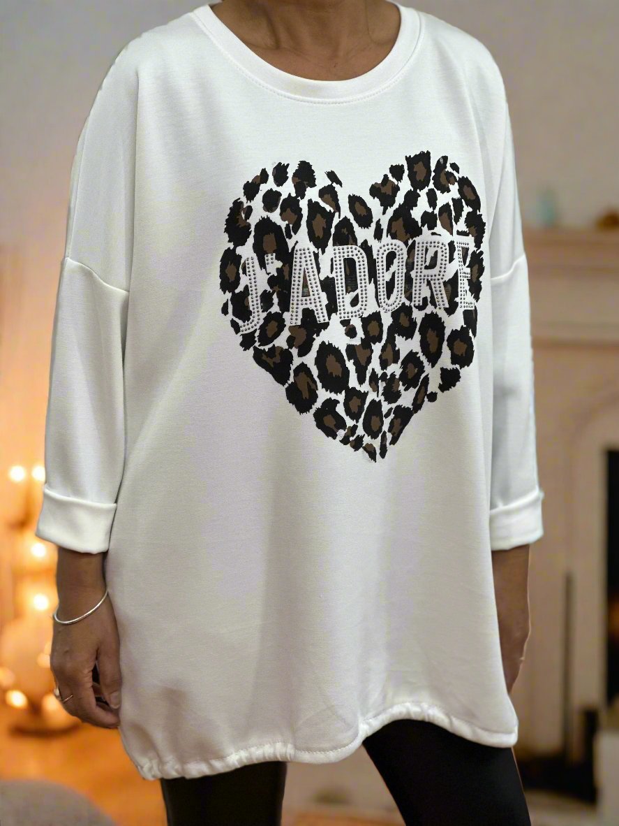 ESSA - AMOUR HEART SCUBA SWEATSHIRT