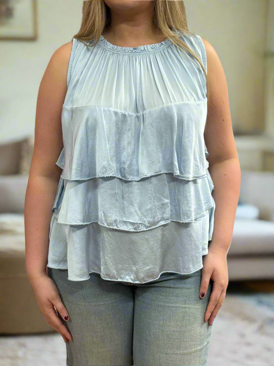 KITTY- SATIN RARA LAYER TOP