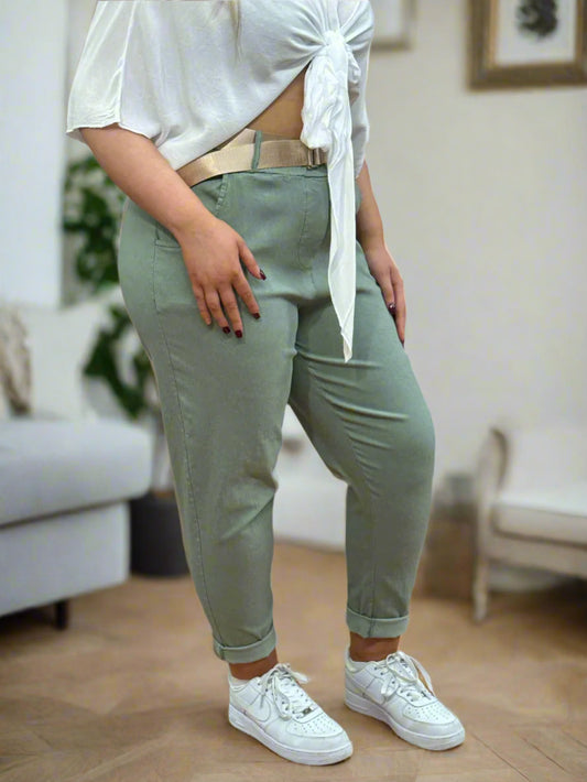 BELTED CHINO MAGICS