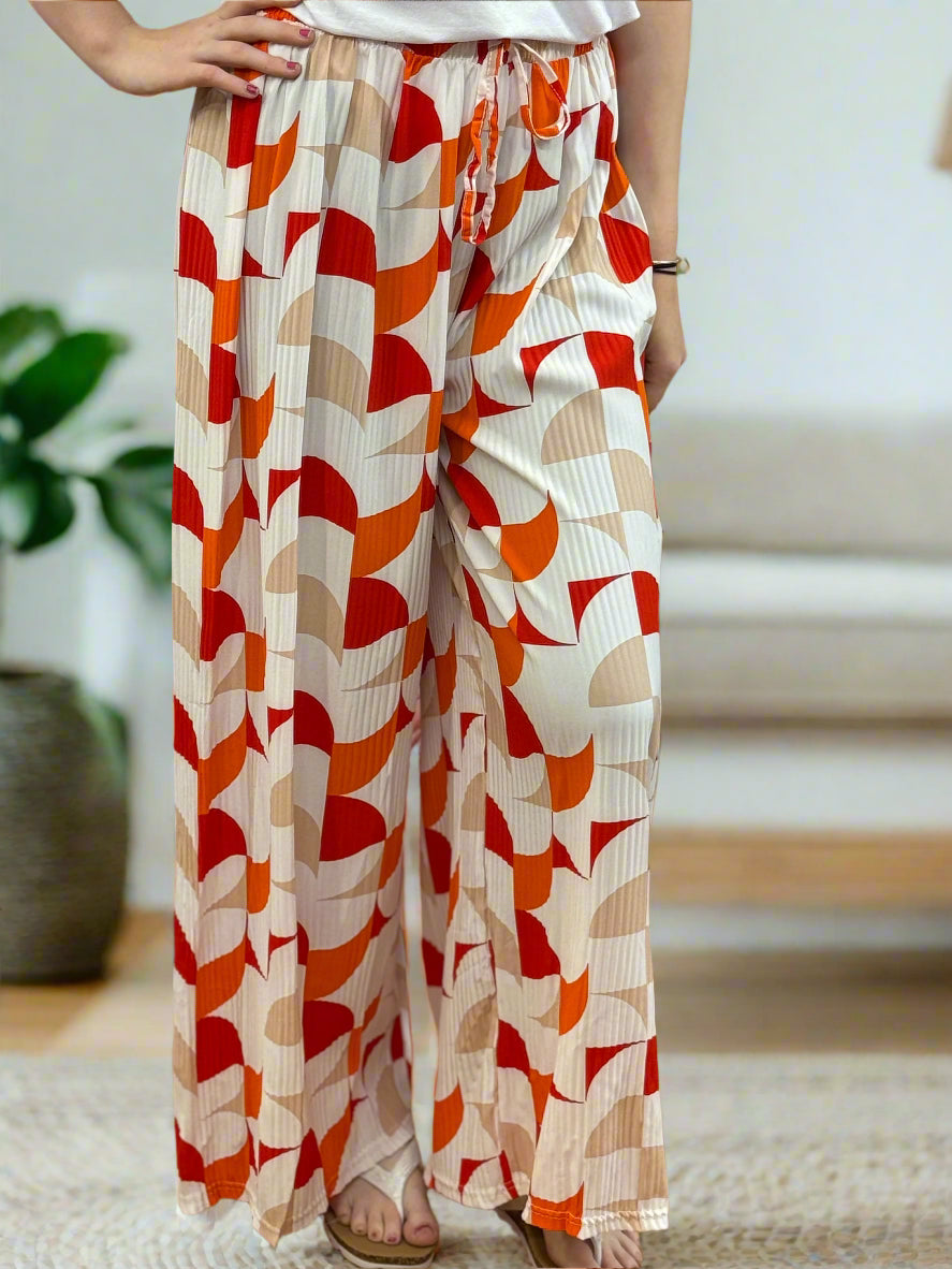 HAVANA- GEO PRINT TROUSER