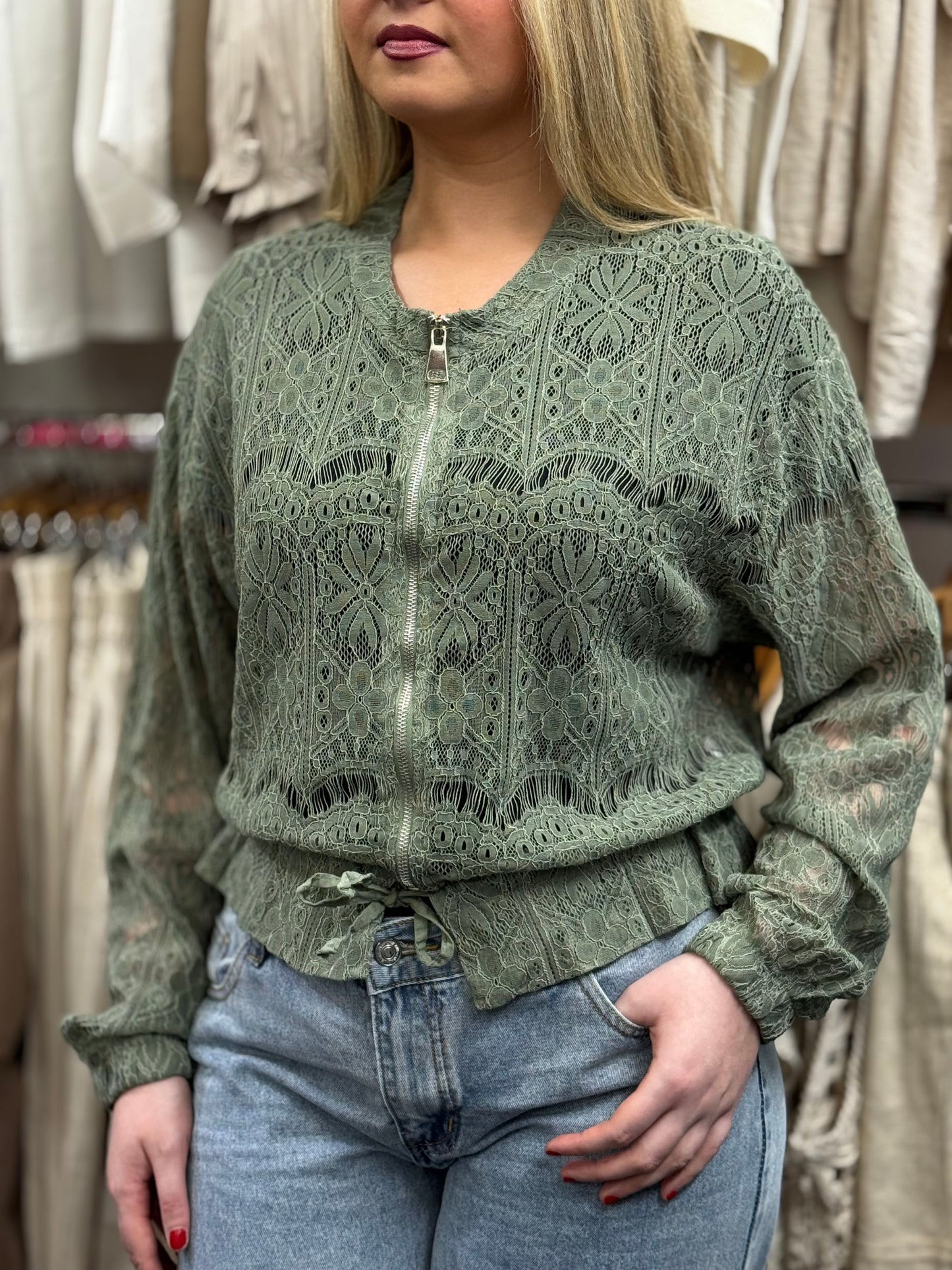 BARI-CHARLIE LACE JACKET