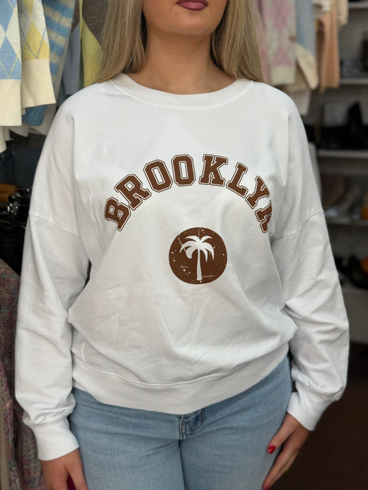 BROOKLYN- SWEAT TOP #MWBSPECIAL