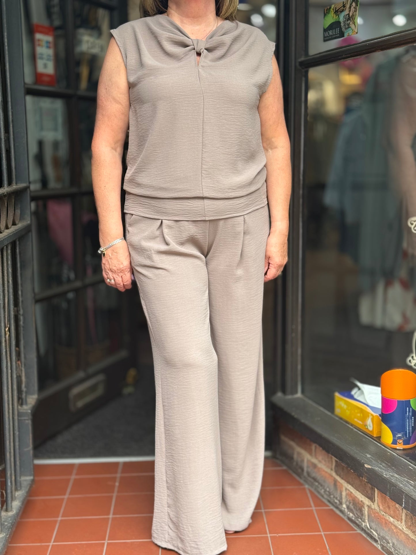 ST IVES-ALEXIS KNOT TOP CO-ORD #BankHoliday20%OFF