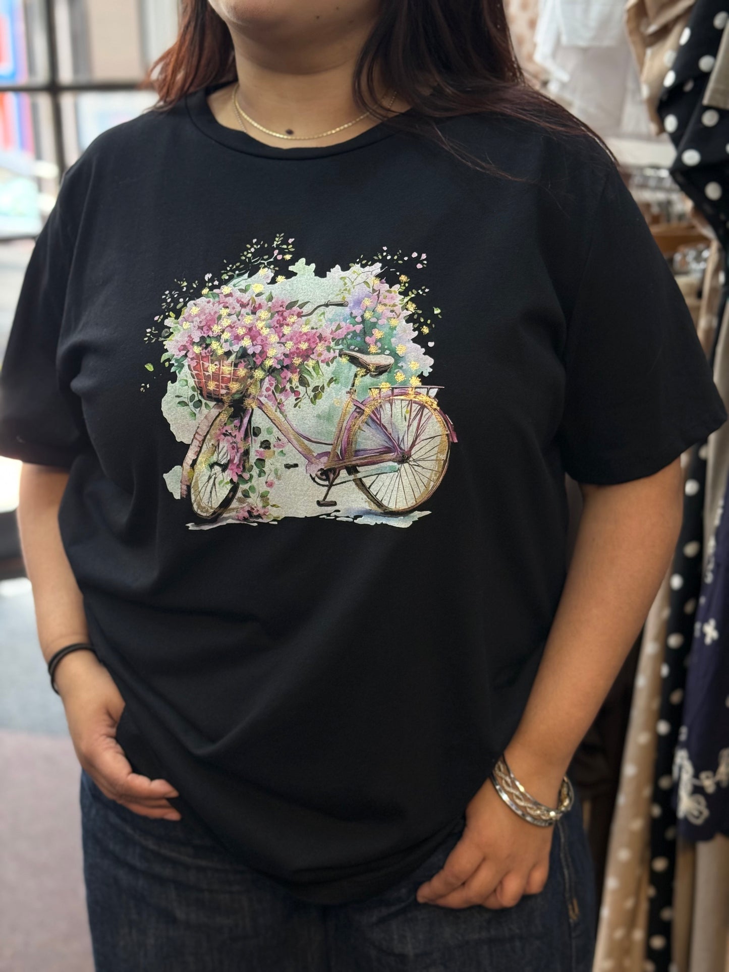 KAYLA- SLOGAN SUMMMER TEE-CURVE