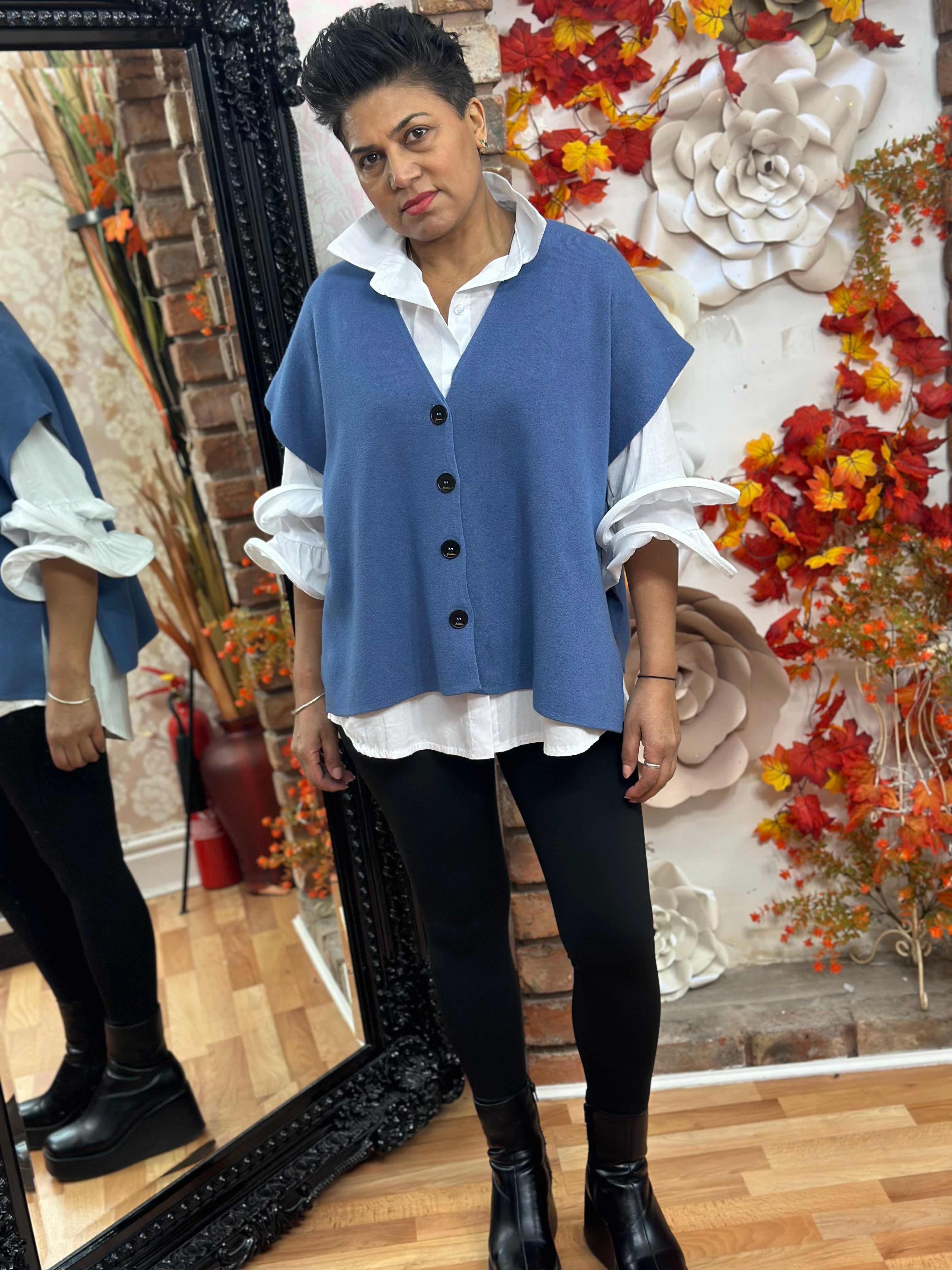 GABY SIDE TIE CARDI- BANKHOLIDAY PAYDAY SALE🛍