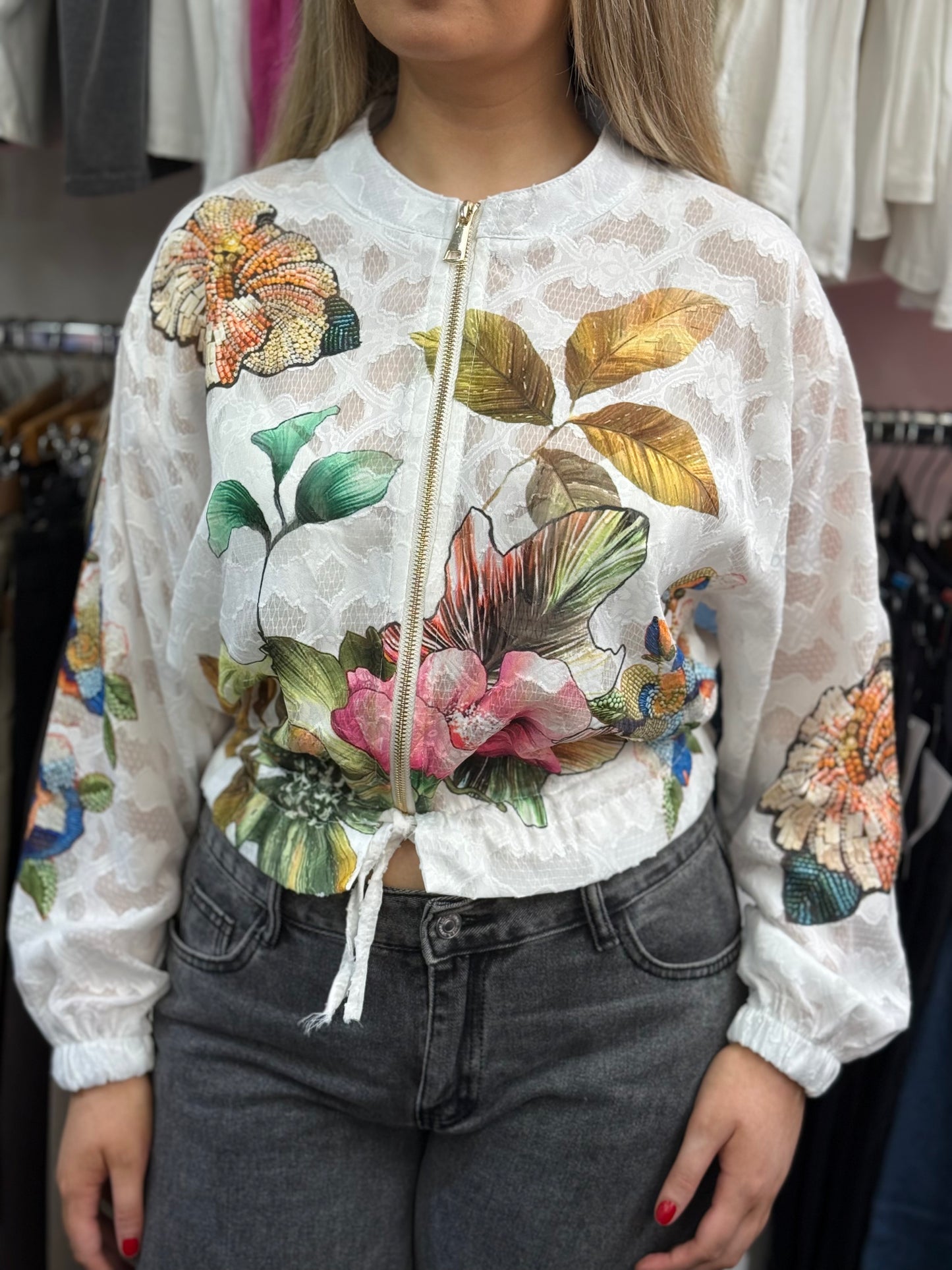 TANIA-DEVORE PRINTED JACKET