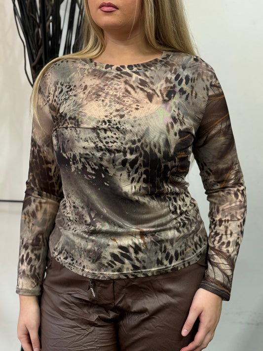 DEMI- PRINTED MESH TOP