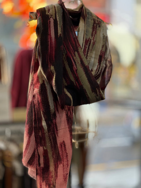 I POMPEI- SHADES OF COLOUR -SCARF