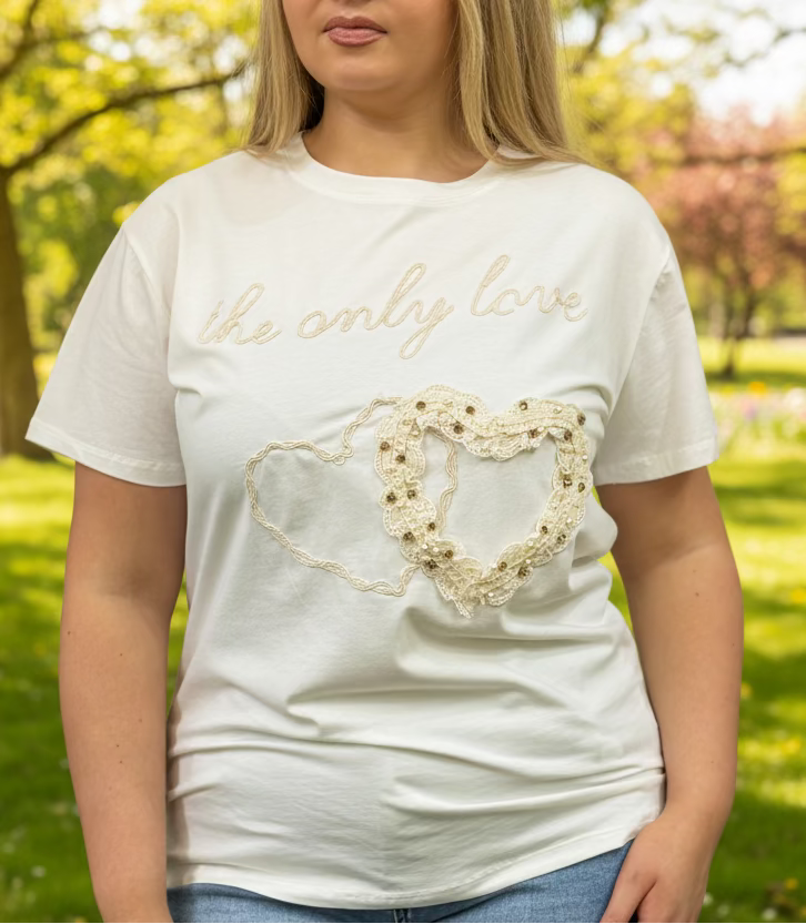 NAPELS - CROCHET AMOUR TEE -