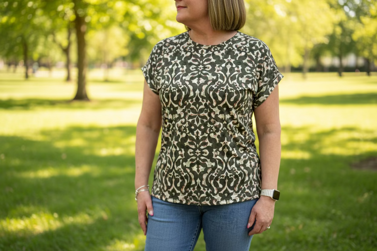 FRANSA- SEEN- BOHO BLOOM TEE