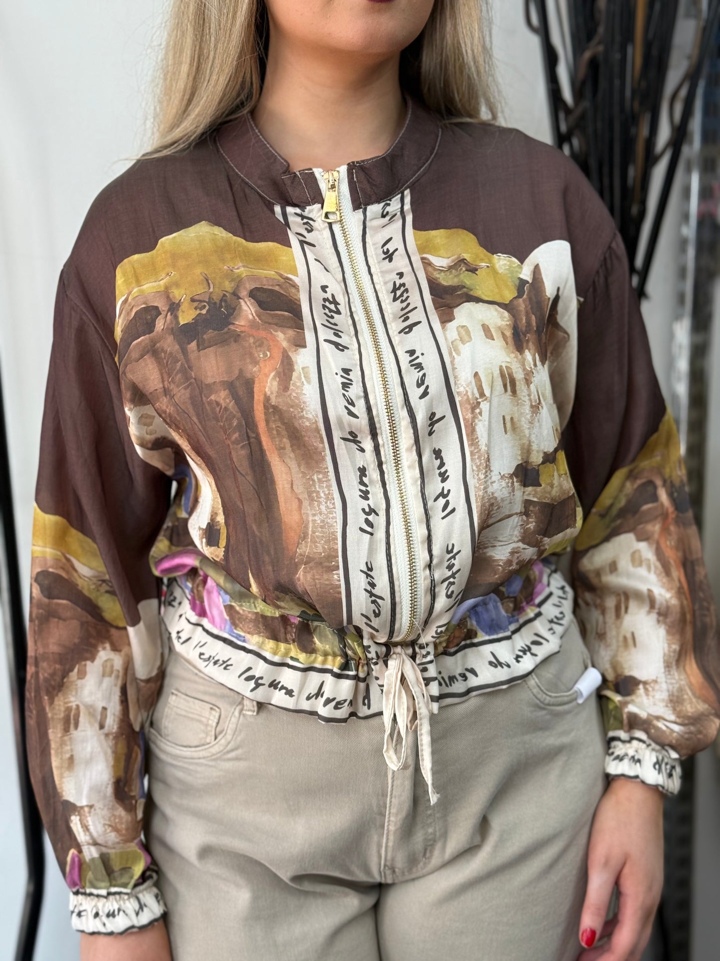 BARI -SIENNA BLOUSON JACKET