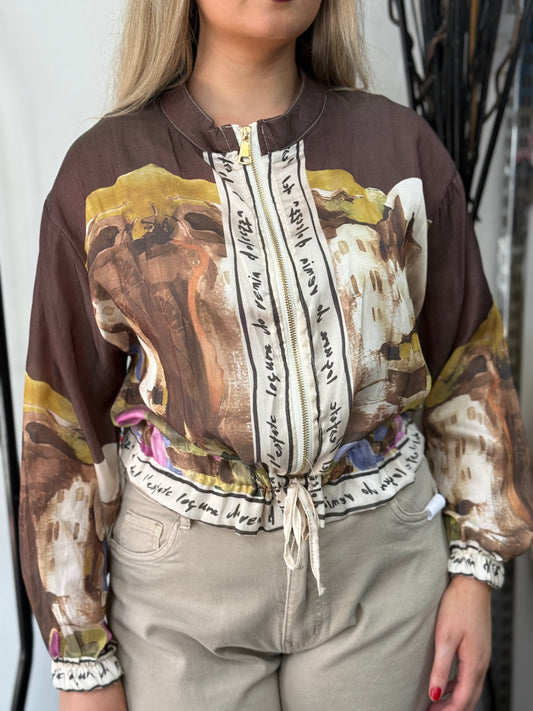 BARI -SIENNA BLOUSON JACKET
