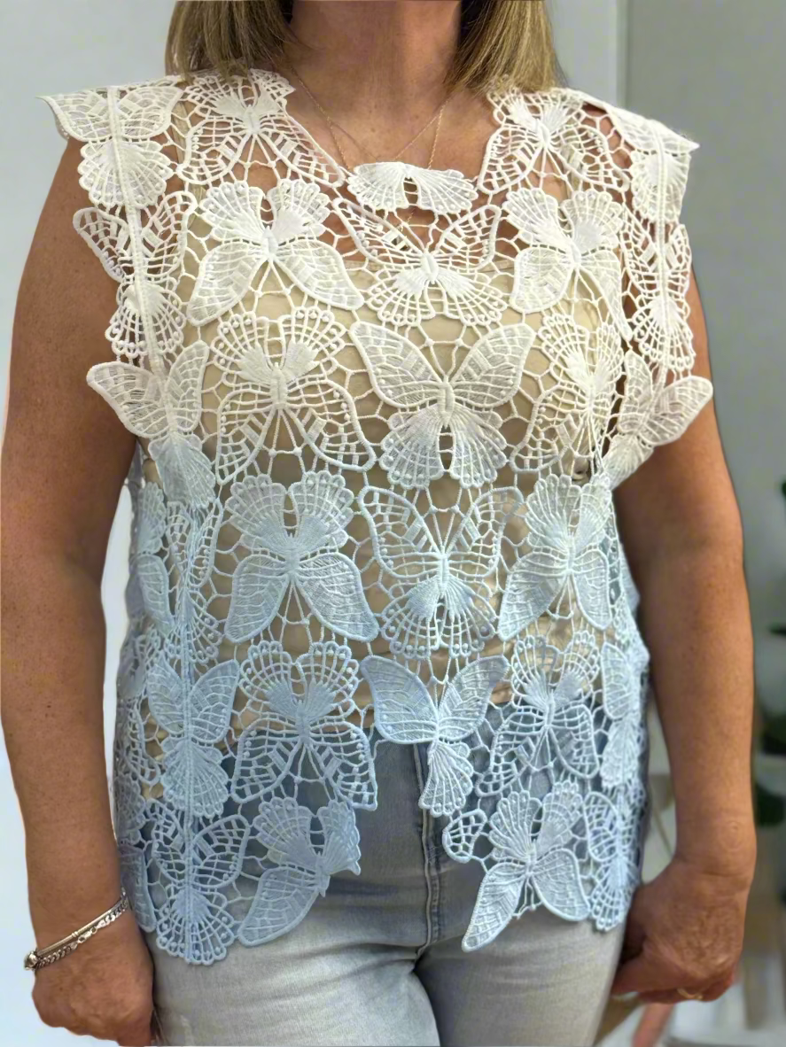 ROMA -BUTTERFLY DIPDYE CROCHET