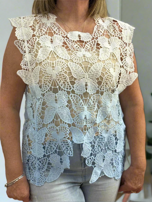 ROMA -BUTTERFLY DIPDYE CROCHET