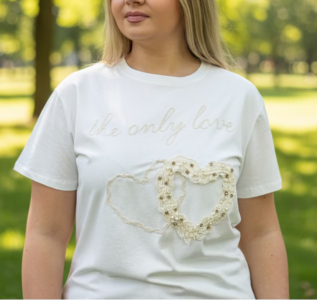 NAPELS - CROCHET AMOUR TEE -