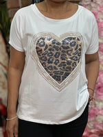 Load image into Gallery viewer, STUD STAR/ HEART TEE
