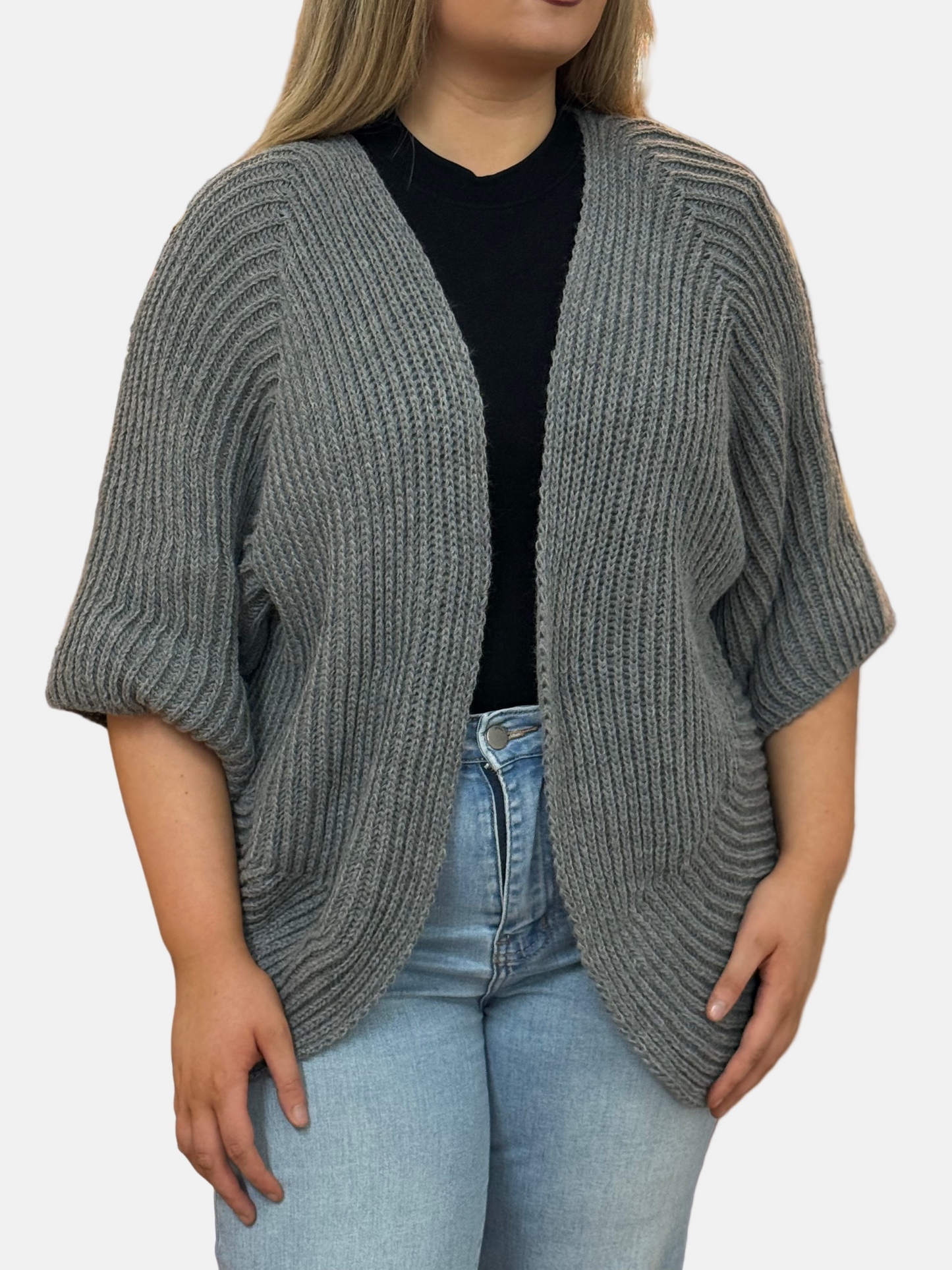 AVIS- KNITTED SHRUG CARDI -#BlackFridaySale -