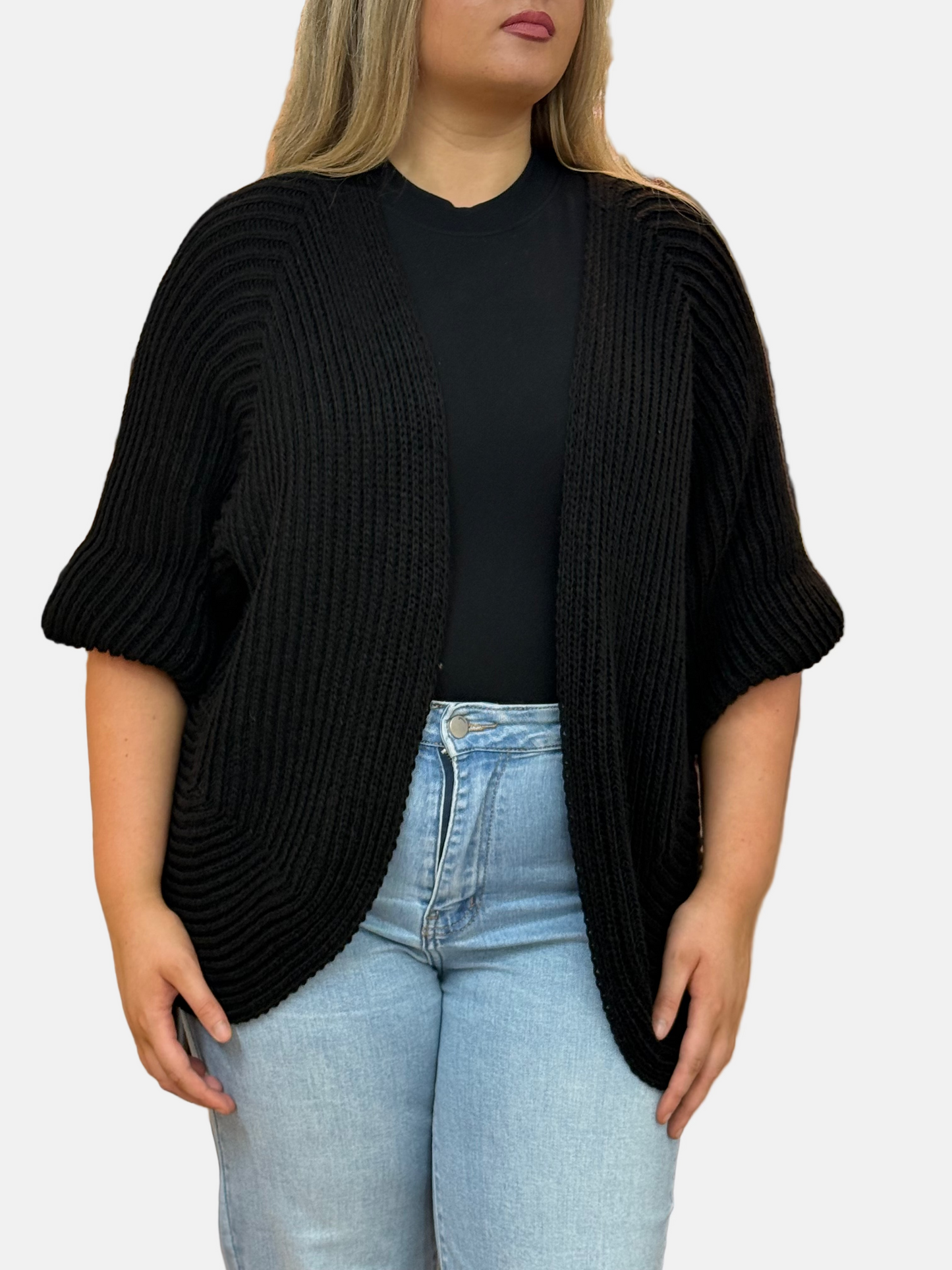 AVIS- KNITTED SHRUG CARDI -#BlackFridaySale -