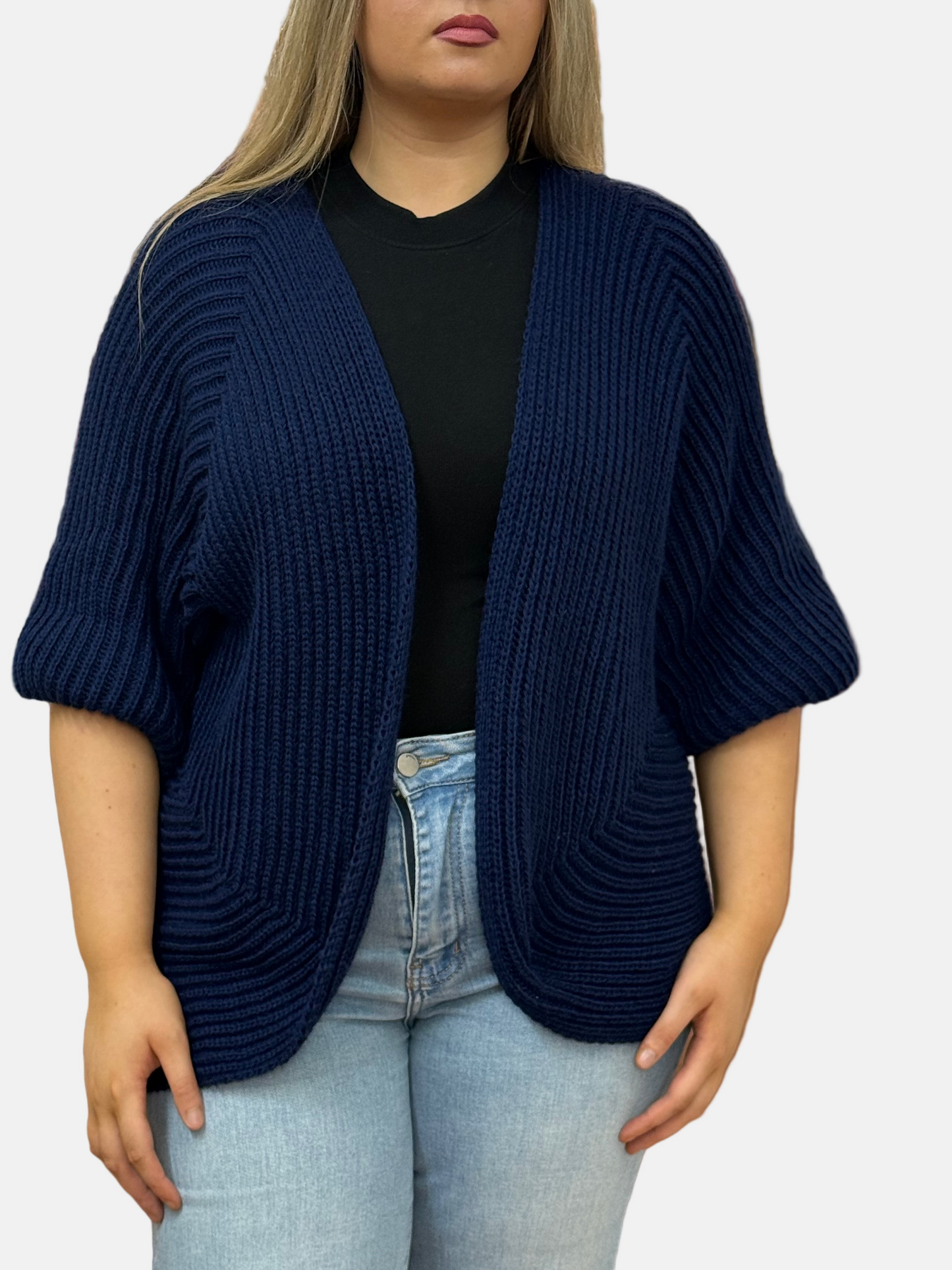 AVIS- KNITTED SHRUG CARDI -#BlackFridaySale -
