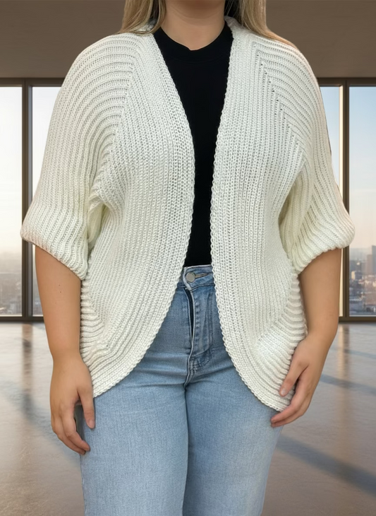 AVIS- KNITTED SHRUG CARDI -#BlackFridaySale -