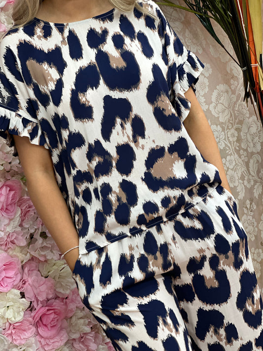 LEOPARD CO-ORD SET -