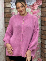 Load image into Gallery viewer, SEAMED BALLOON SLV CARDI-PREMIUM -
