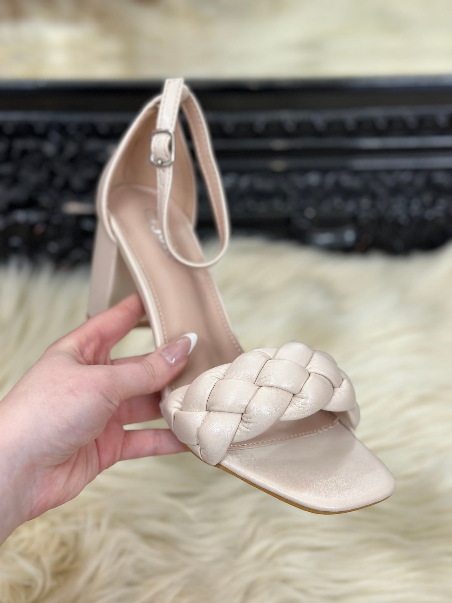 ROSA PLAIT SANDAL-BEIGE-ENDOFLINE