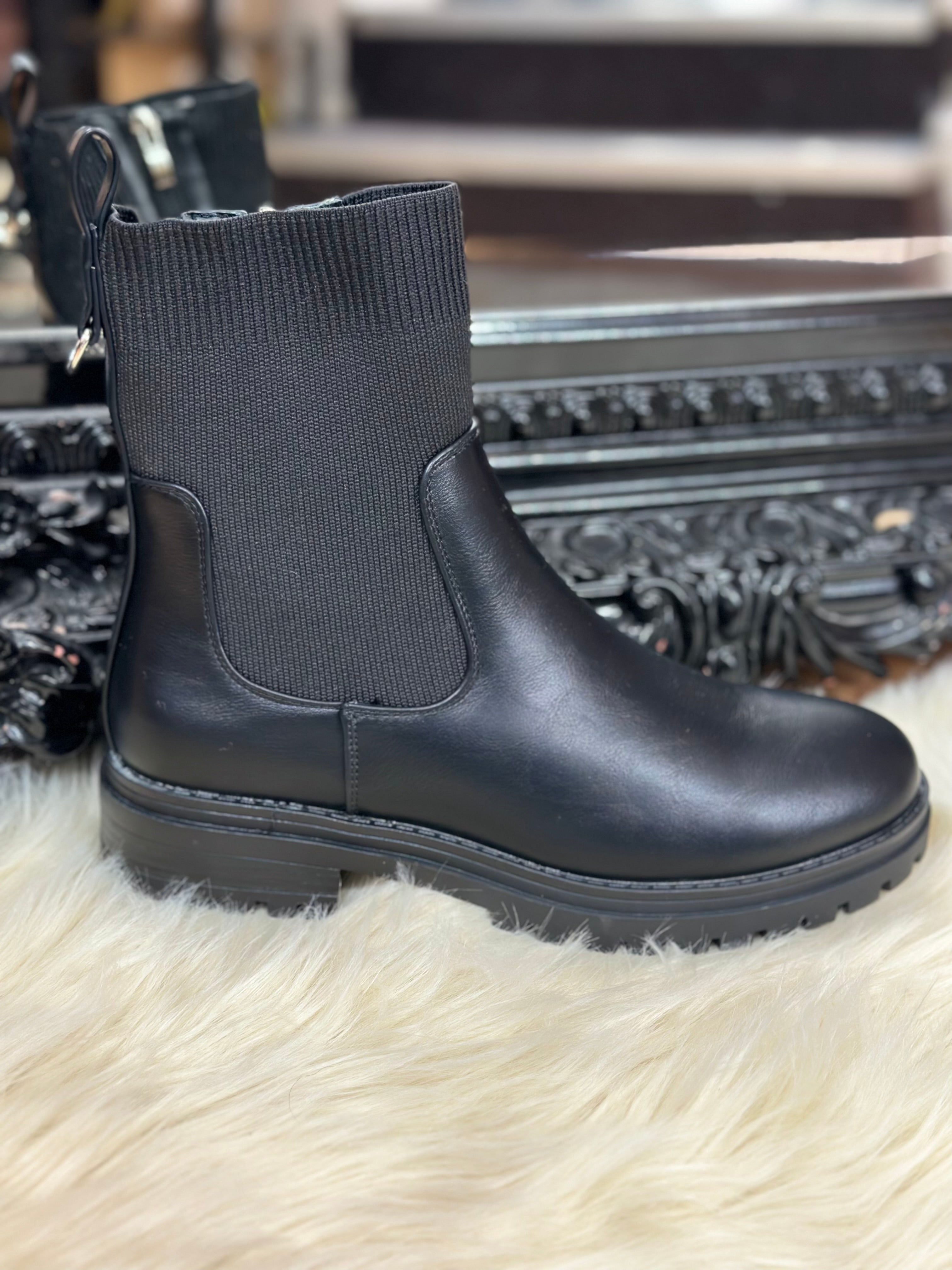 DIXIE ANKLE SOCK BOOT -SALE now