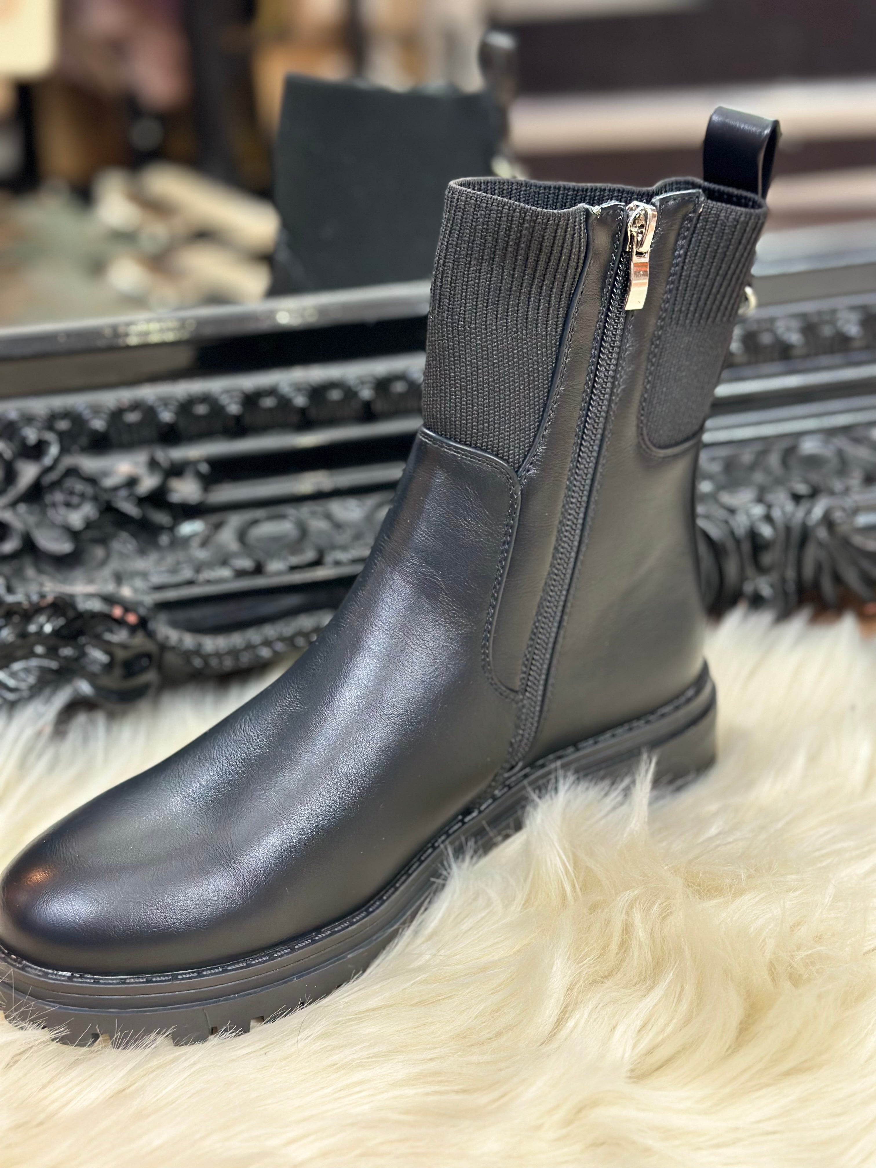 DIXIE ANKLE SOCK BOOT -SALE now