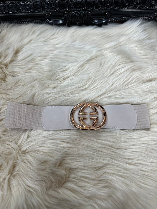 ELASTIC GOLD BUCKLE 2.5"