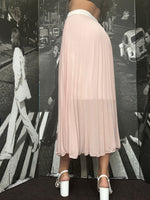 Load image into Gallery viewer, Chiffon Pleated Skirt- PINK
