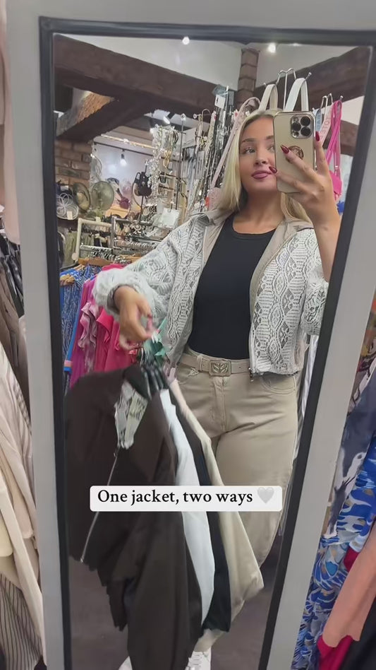 AMARA- REVERSIBLE JACKET
