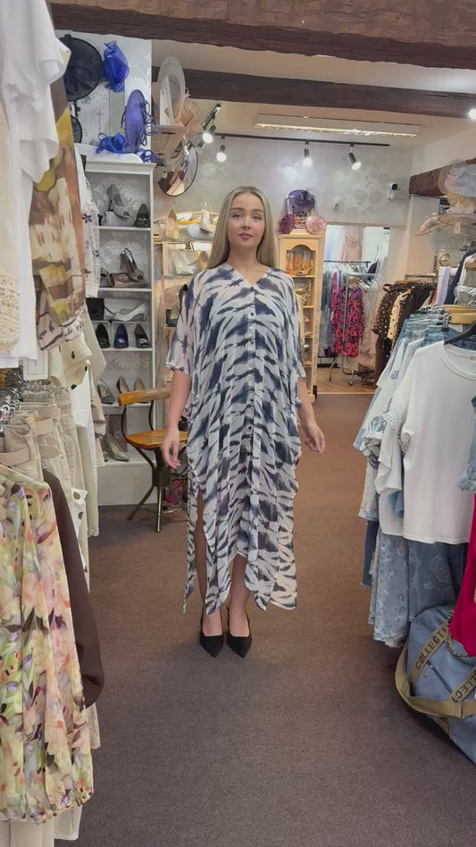 FRANSA- NATALA CHIFFON KAFTAN