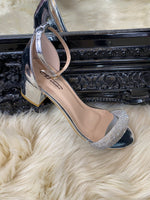 Load image into Gallery viewer, ANYA SILVER SHOE - ANKLE STRAP
