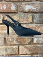 Load image into Gallery viewer, VIENNA SLING BACK- BLACK
