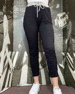 Load image into Gallery viewer, MWBasics GREYBAND Joggers- BLACK
